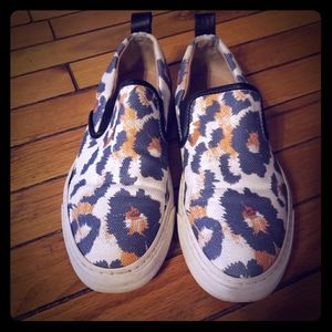 Chloe Animal Print slip-on sneakers